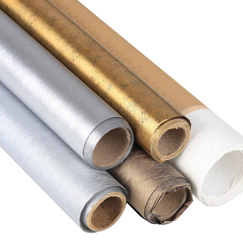 Filme decorativo de PVC metálico