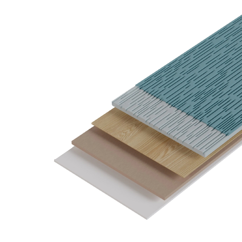 Filme decorativo PP anti-riscos de grão de madeira